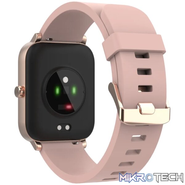 Volkano Azure series Fashion Smart Watch - Pink/Rose Gold - Image 2