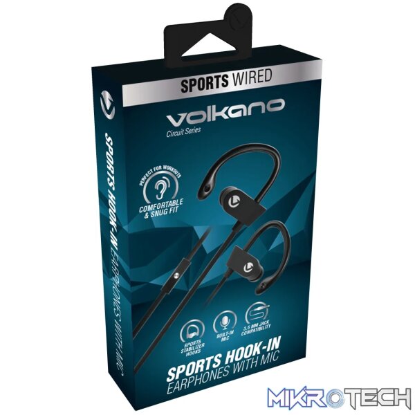Volkano Circuit Series hook-on Earphones - Image 2