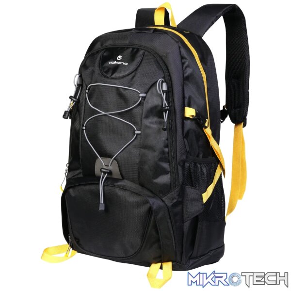 2 Volkano Clarence Series Backpack - Black / Yellow - Image 1