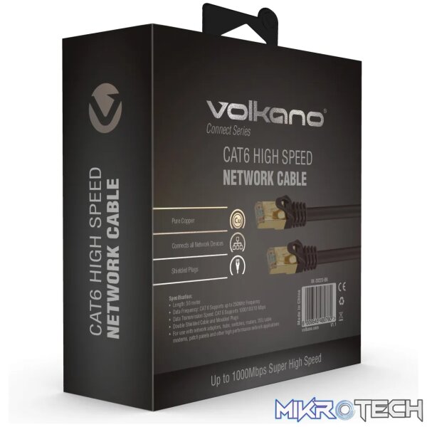 2 Volkano Connect series CAT6 Network Cable 50m - Image 1