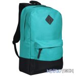 Volkano Daily Grind 18" Backpack. Teal - Image 2