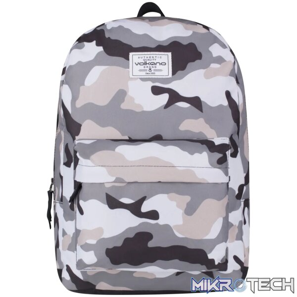 Volkano Diva Series Backpacks - Grey Cammo - Image 2