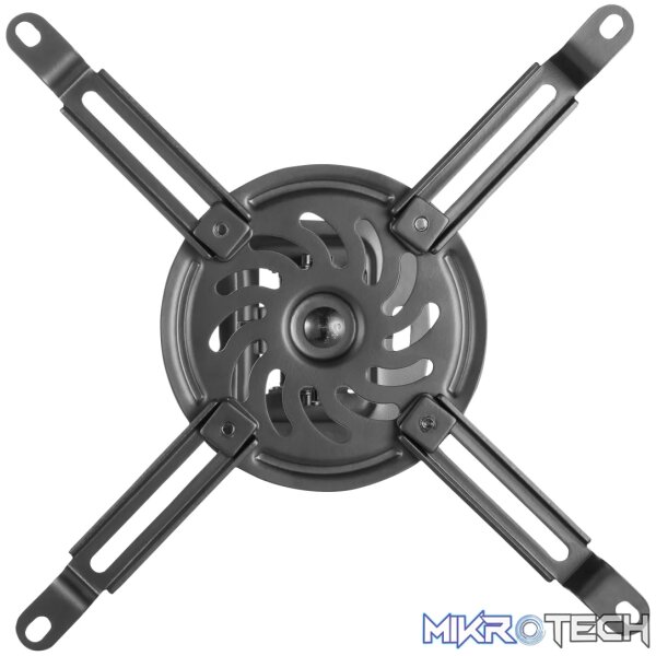 Volkano Steel series Projector Ceiling Mount - Black - Image 3