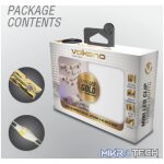 Volkano Twinkle Series Mini LED Clip String Lights - Gold - Image 3