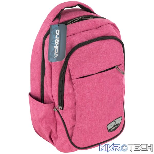 Volkano Victory Series Backpack Pink - Image 3