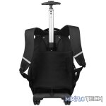 Volkano Winner Trolley Backpack 25L Charcoal - Image 3