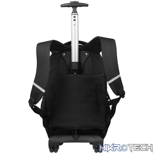 Volkano Winner Trolley Backpack 25L Charcoal - Image 3