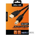 Bounce Cord Series 2m USB Printer Cable - Image 3