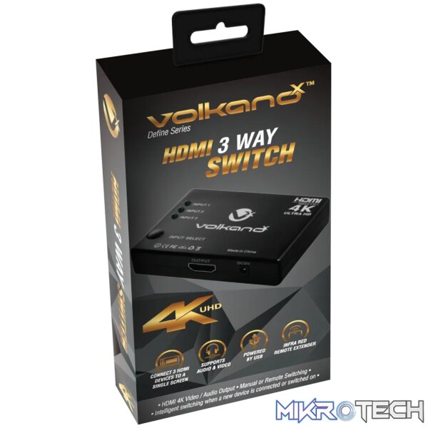VolkanoX Define series HDMI Switch 3 way - Image 3