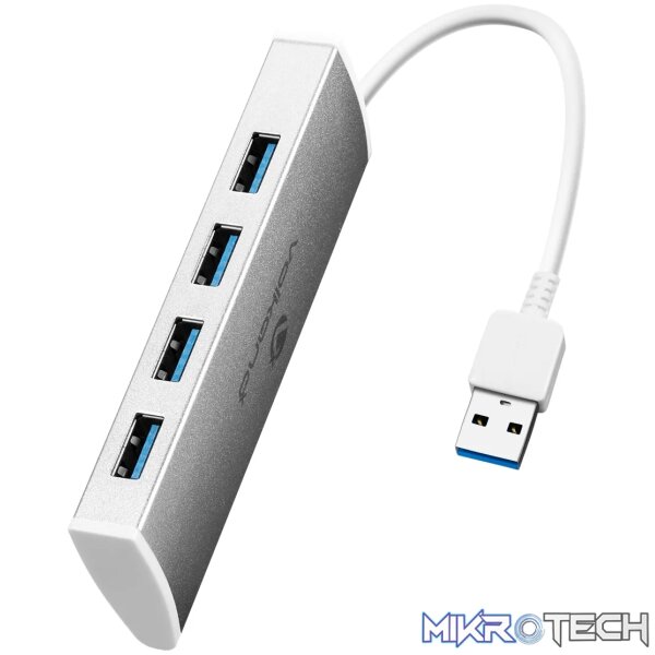 VolkanoX Media series 4 port USB hub with power cable - Image 6