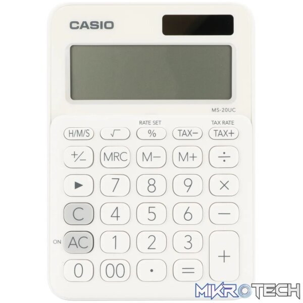 Casio MS-20UC - Desktop calculator 12 Digit - White - Image 3