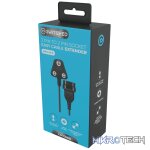 Easy Cable Extender SA 3Pin to 2Pin Euro Socket 2M - Black - Image 3