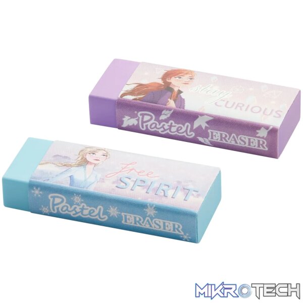 Frozen 2 Pastel Colour Erasers. Multi - Image 3