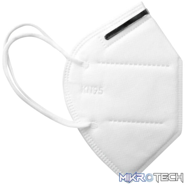 KN95 Folding Protective Mask - Single unit in pack of 10 - Image 3