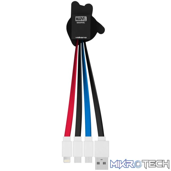 Marvel 3-in-1 charging cable - Spider-Man - Image 3