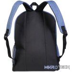 Playground Studytime Backpack Navy Mel - Image 3