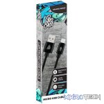 Pro Bass Braided series Micro USB cable black 1.5m - Image 3