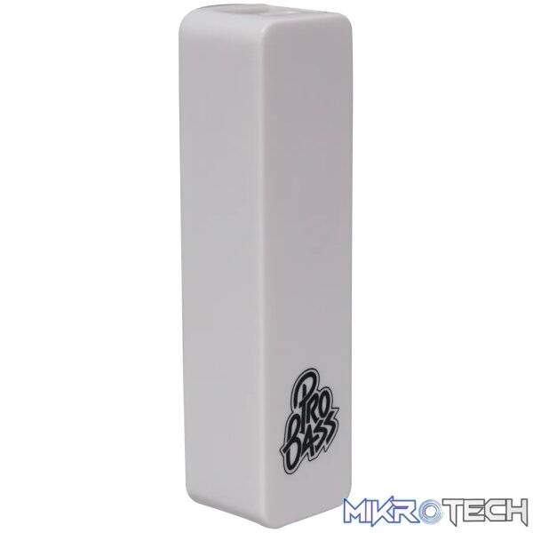 Pro Bass Engine Series 2000mAh Powerbank- White - Image 3
