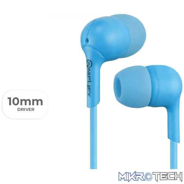 Amplify Jazz series earphones - Blue - Image 3