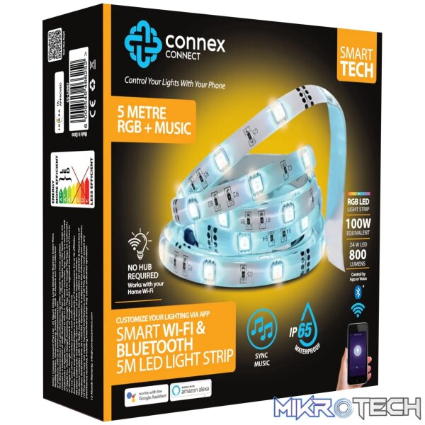 Smart WiFi Strip 5M 24W LED RGB - Image 3