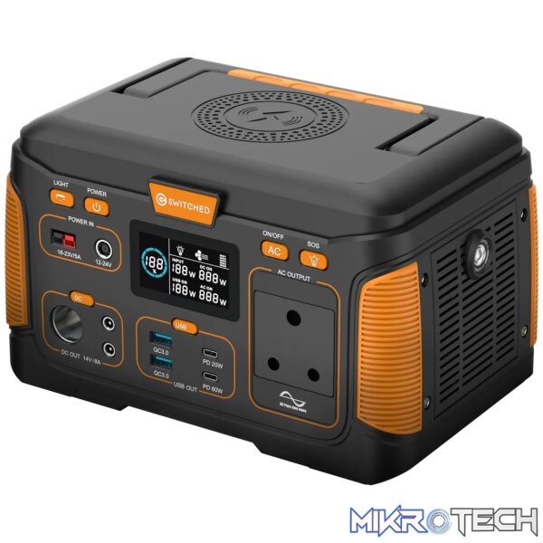 Switched 300W Professional Portable Power Station (307WH) - Image 2