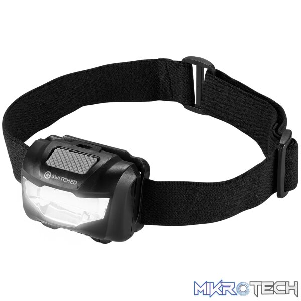 SWITCHED 80 Lumen LED Headlamp ? Black - Image 3