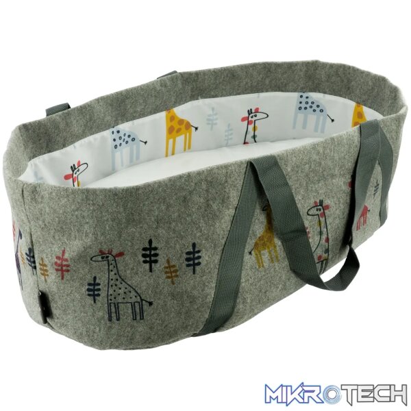 Totes Babe Giraffe Baby Carrier?Grey - Image 3