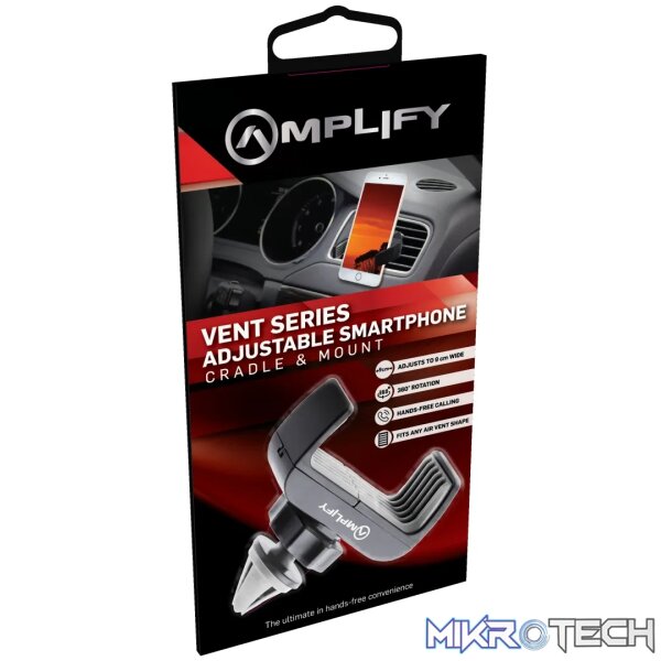 Amplify Vent series car phone holder - black - Image 3