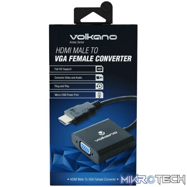Volkano Annex series HDMI to VGA Adaptor - Image 2