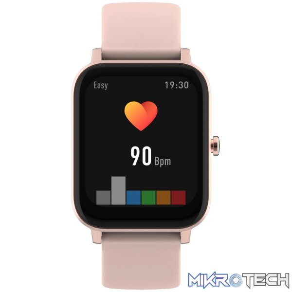Volkano Azure series Fashion Smart Watch - Pink/Rose Gold - Image 3