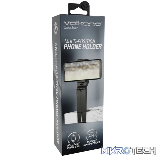 Volkano Clamp series Phone Holder with Desk Clamp - Image 3