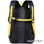 Volkano Clarence Series Backpack - Black / Yellow - Image 2