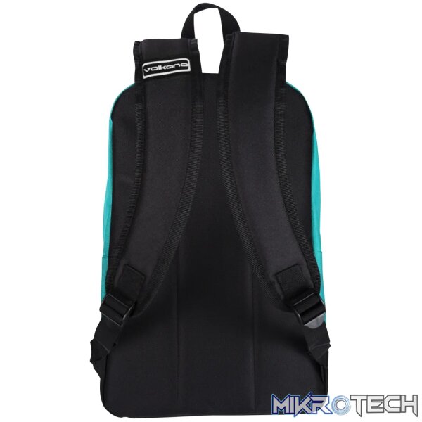 Volkano Daily Grind 18" Backpack. Teal - Image 3