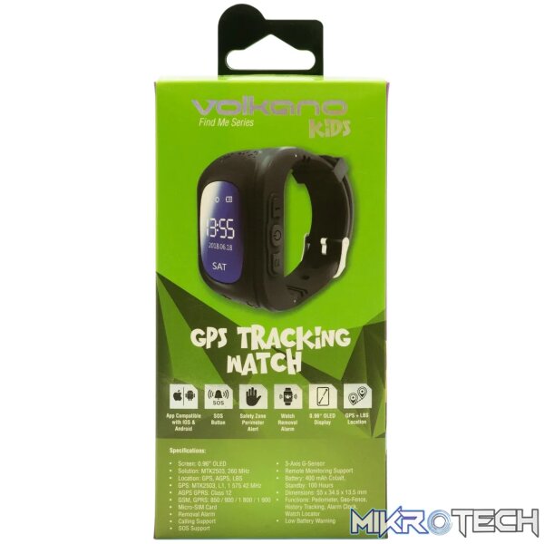 Volkano Find Me Series GPS Tracking kids watch - Blue - Image 3