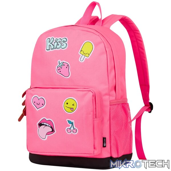 Volkano Icon 17 inch Backpack Pink - Image 3