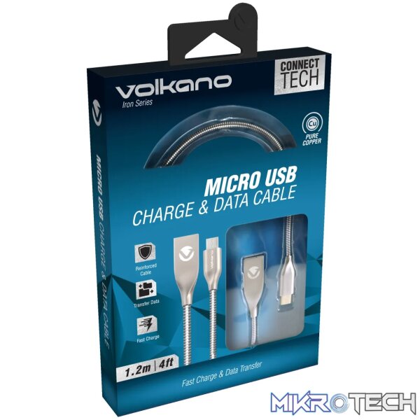 Volkano Iron Series Micro USB Cable - Image 3