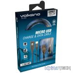 Volkano Iron Series Micro USB Cable - Black - Image 3
