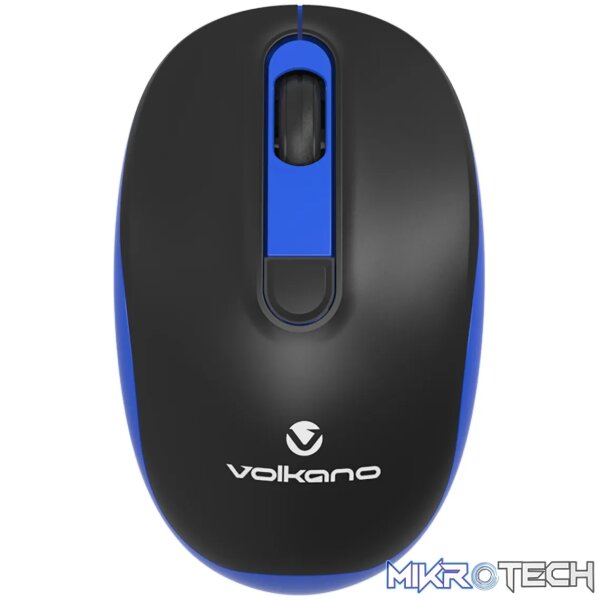 Volkano Jade Series Wireless mouse - Black with Blue - Image 3