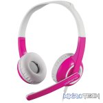 Volkano Kids Chat Junior series headset with mic - Pink - Image 3
