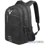 Volkano Latitude Laptop Backpack Black/Grey - Image 3