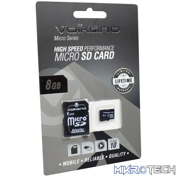 Volkano Micro Series 8GB Micro SD card - Image 3