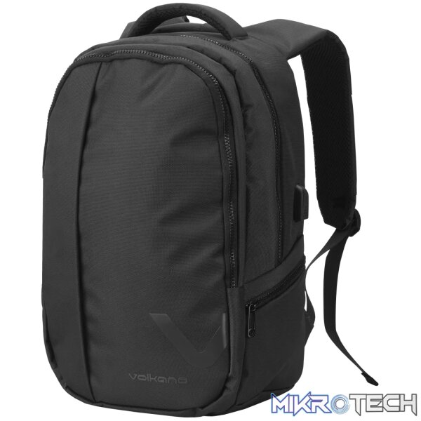 Volkano Midtown 15.6"Laptop Backpack Black - Image 3