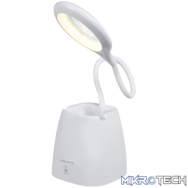 Volkano Radiant Series Desk Lamp - White - Image 3