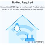 TP-Link Tapo L510E 8.7W Smart Wi-Fi Warm White Light Bulb