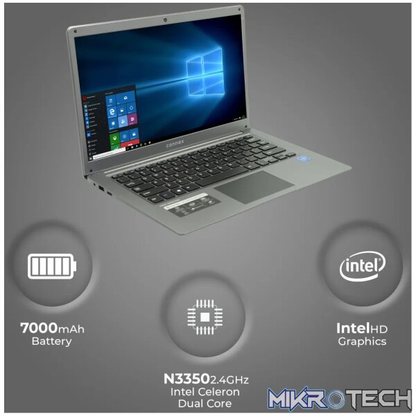 Connex Swift Celeron 4/64GB W10 Gun Metal - Image 4