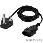 Easy Cable Extender SA 3Pin to 2Pin Euro Socket 2M - Black - Image 4