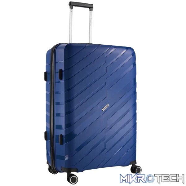 Highlander Java PP 4-Wheel Spinner 55cm Luggage Azure - Image 4