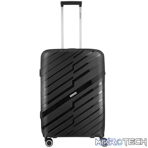 Highlander Java PP 4-Wheel Spinner 65cm Luggage Black - Image 7