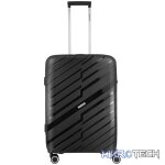 Highlander Java PP 4-Wheel Spinner 65cm Luggage Black - Image 8