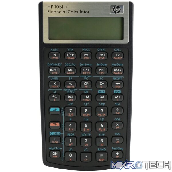 HP 10Bii+ - Business Calculator (Algebraic) - non - Image 4